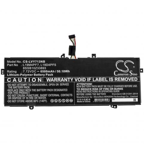 Batteries laptop lenovo yoga slim 7 carbon 13itl5
