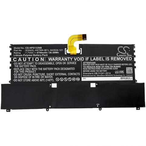 Batteries laptop hp spectre 13 v056nz