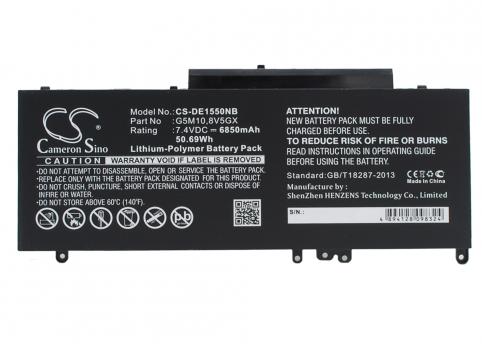 Batteries laptop dell latitude e5550 15.6