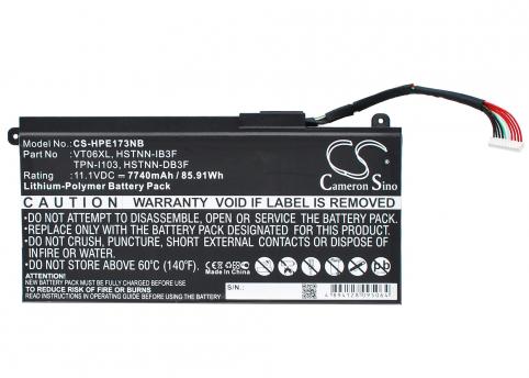 Batteries laptop hp envy 17 3200