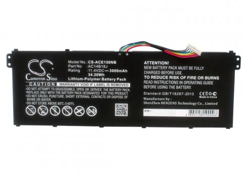 Batteries laptop acer extensa 2519