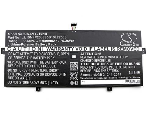 Batteries laptop lenovo yoga 910 13ikb 80vf00fhsp