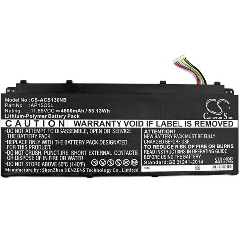 Batteries laptop acer chromebook r13 cb5 312t k8v3