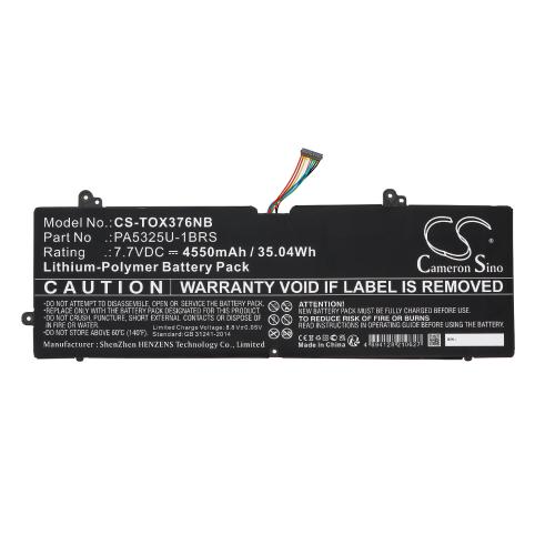 Batteries laptop toshiba portege x30 e 108