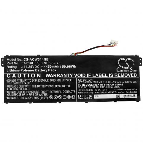 Batteries laptop acer chromebook 314 c933 c9j5