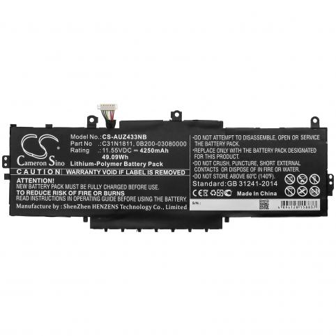 Batteries laptop asus zenbook 14 ux433fn 0032b8565u