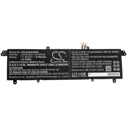 Batteries laptop asus vivobook s14 m433ia eb594ts