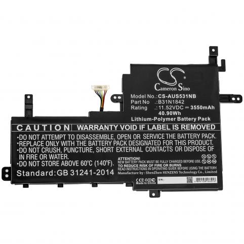 Batteries laptop asus vivobook s15 s531fa