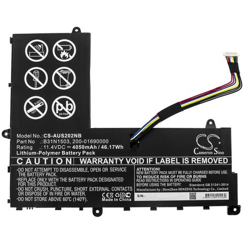 Batteries laptop asus eeebook e202sa 7a